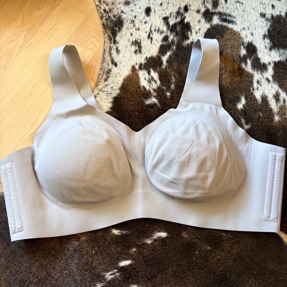 HONEYLOVE Light Gray Padded SeamlessBra Size 2X - Picture 2 of 6